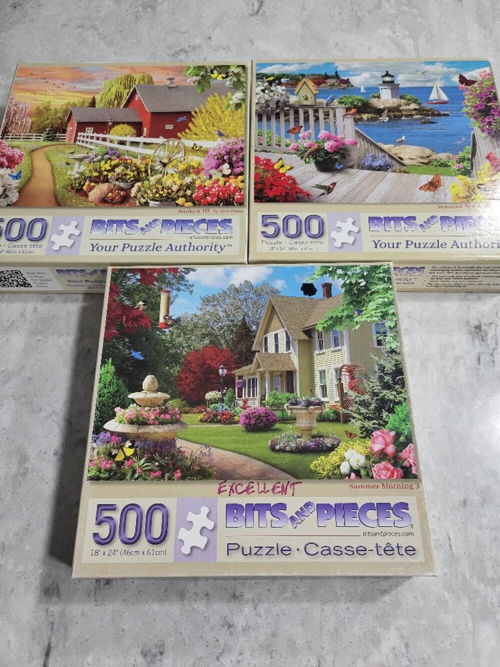 3 Bits and Pieces Puzzles